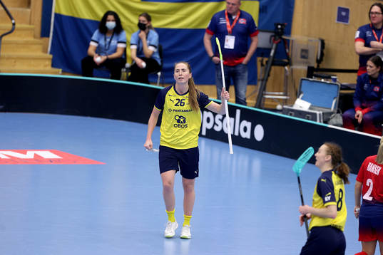 Sweden Emelie Wibron scores