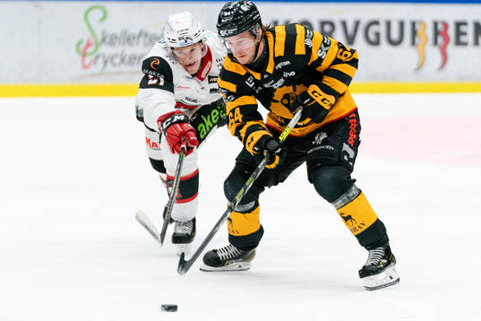 Malmö Redhawks Emil Sylvegård och Skellefteås Jonathan