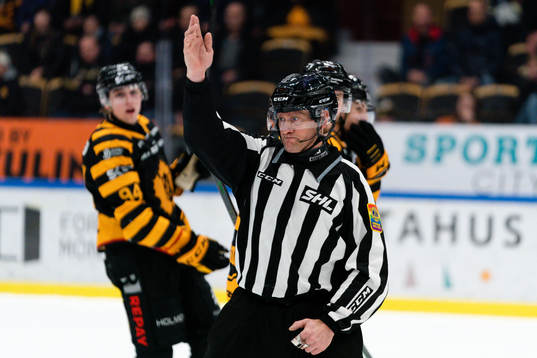 Linjedomare Jan Sandström