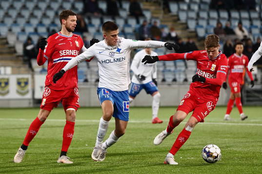 IFK Norrköpings Carl Björk och IFK Göteborgs Gustaf
