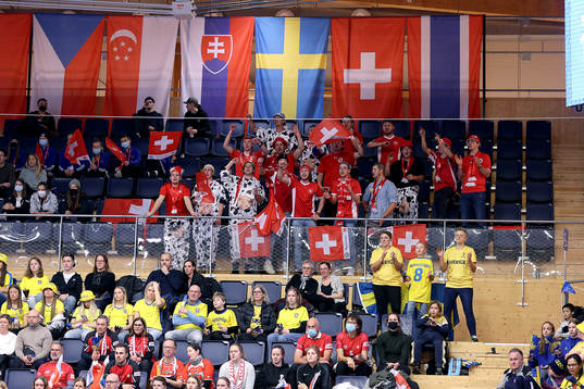 during the women’s World Floorball Championship