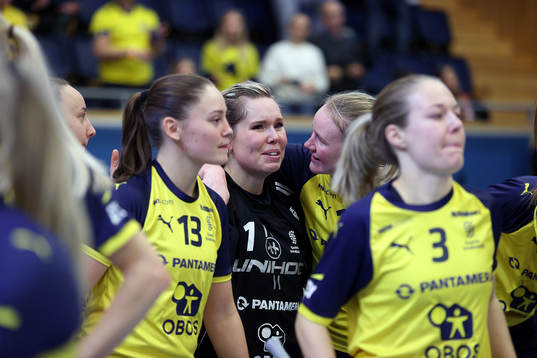 Sweden Goalkeeper Matilda Östlund Visén celebrates