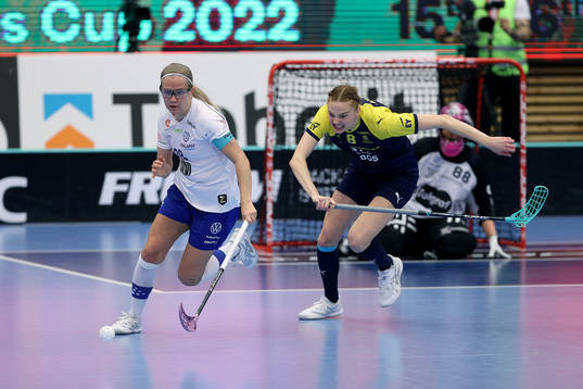 Finland Veera Kauppi and Sweden Ellen Rasmussen