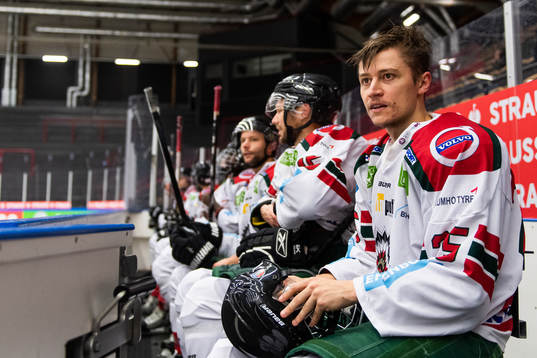 Robin Söder, Marcus Berg och Simon Thern när det
