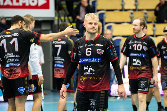HK Malmös Hampus Jildenbäck deppar
