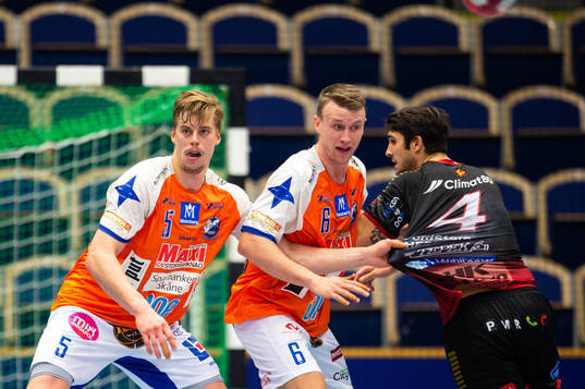 Kristianstads Hampus Henningsson och Philip Henningsson