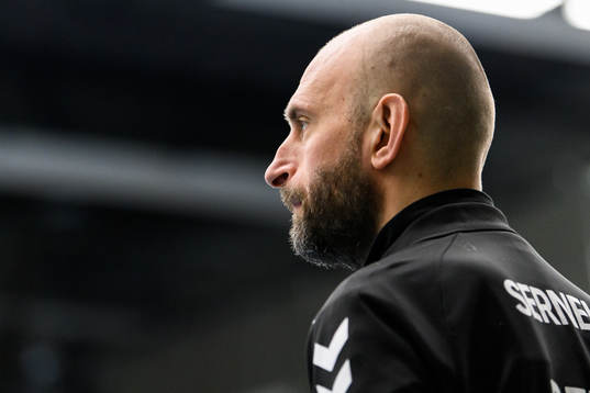 Varbergs tränare Hans Karlsson