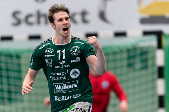 Varbergs Johan Szybanow jublar