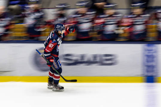 Linköpings Markus Ljungh jublar med lagkamrater
