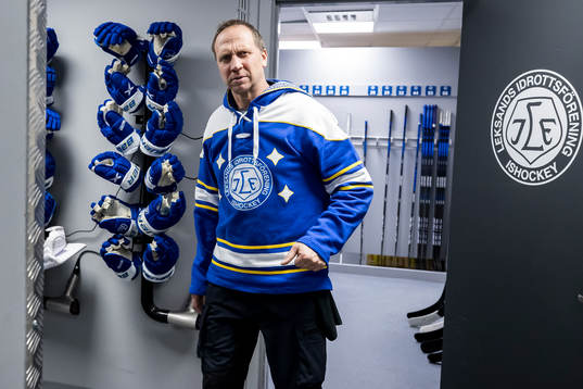 Leksands materialförvaltare Jonas Levén