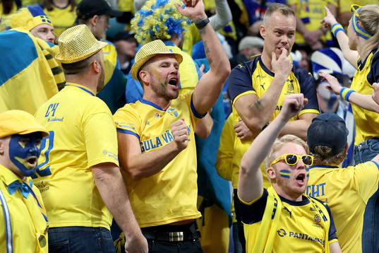 Swedish supporters