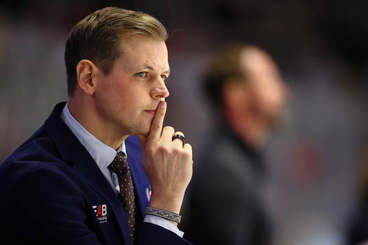Oskarshamns tränare Martin Filander