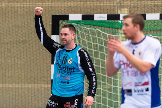 Redbergslids målvakt Andreas Palicka jublar