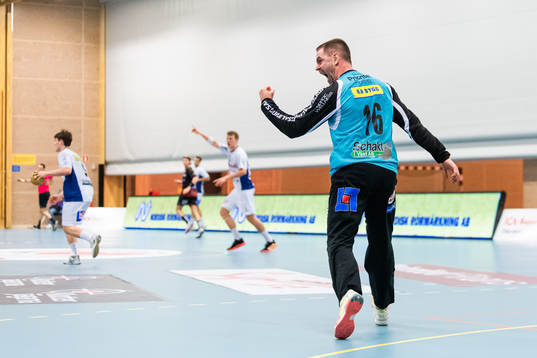 Redbergslids målvakt Andreas Palicka jublar