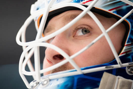 Djurgårdens målvakt Edvin Olofsson