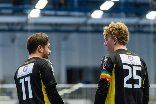 Hammarbys Martin Dolk och Gustav Davidsson