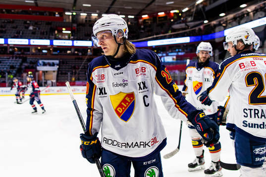 Djurgårdens Marcus Sörensen jublar