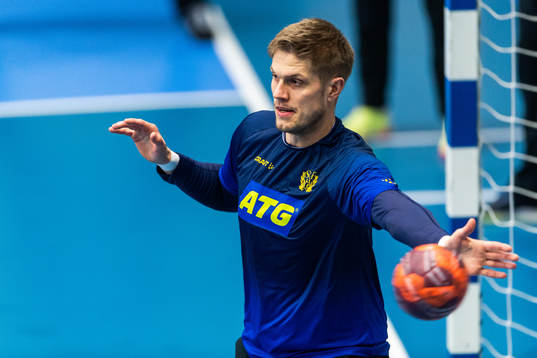 Goalkeeper Peter Johannesson