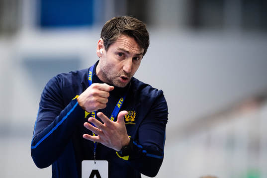 Glenn Solberg, head coach of Sweden