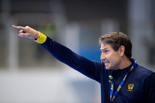 Glenn Solberg, head coach of Sweden