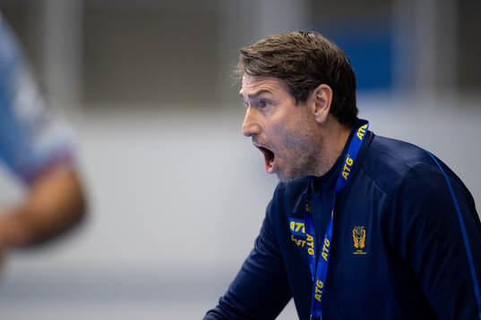 Glenn Solberg, head coach of Sweden