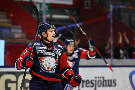 Linköpings Markus Ljungh jublar