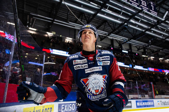 Linköpings Georg Weigelt jublar