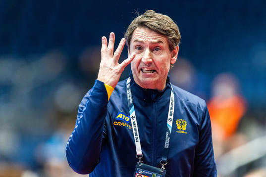 Glenn Solberg, head coach of Sweden