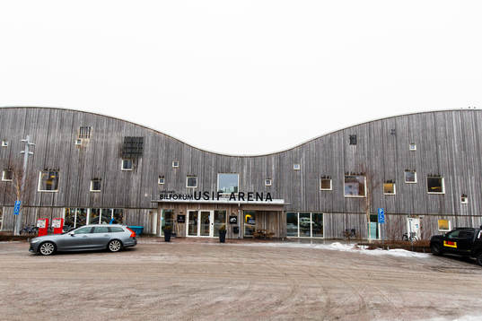 Vy över USIF Arena