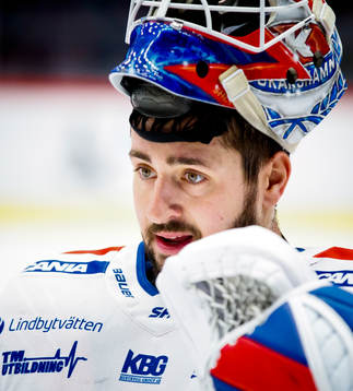 Oskarshamns målvakt Joe Cannata