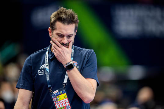 Guillaume Gille, head coach of France