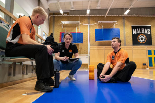 Michal Poniatowski, Emil Bjärenlöv och Sara Månsson