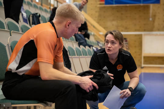 Emil Bjärenlöv och Sara Månsson