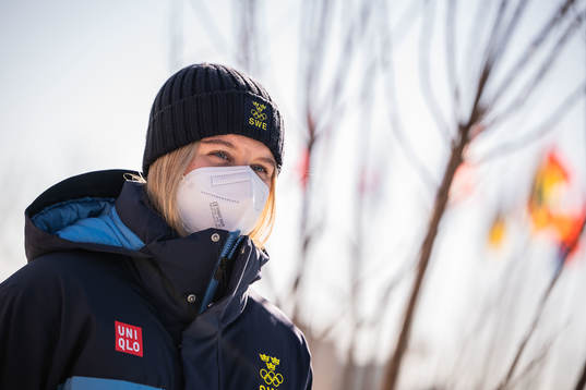 Maja Nylén-Persson of the Swedish national women's ice
