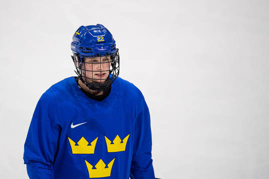 Linn Peterson of Sweden women's ice hockey team