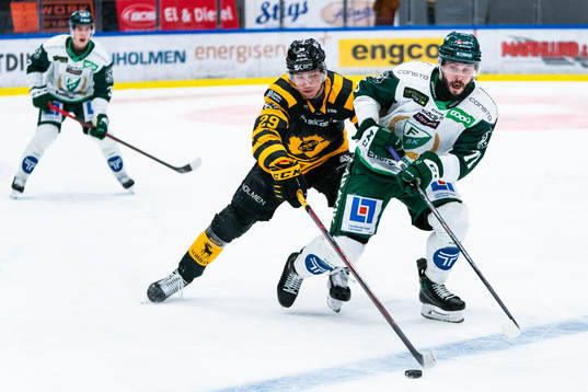 Skellefteås Albin Sundsvik och Färjestads Jesse Virtanen