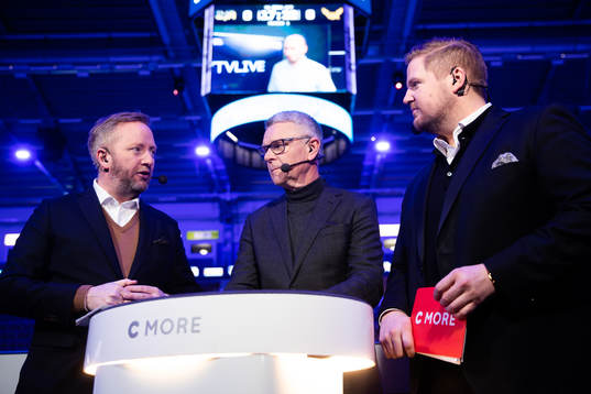 CMores Fredrik Söderström och Lars Lindberg