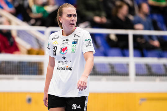 Kungälvs Wilma Pettersson deppar