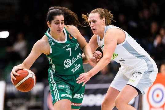 Södertäljes Edessa Noyan och Alviks Elin Ljunggren
