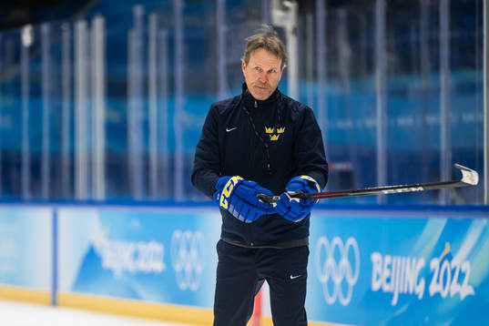 Head coach Johan Garpenlöv of the Swedish men’s national
