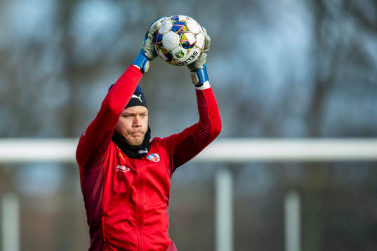 Helsingborgs målvakt Kalle Joelsson