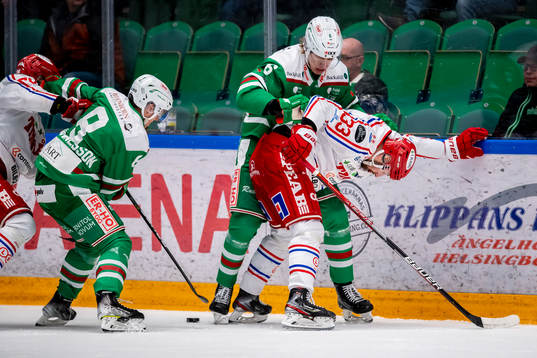 Rögles Tony Sund och Timrås Albin Lundin