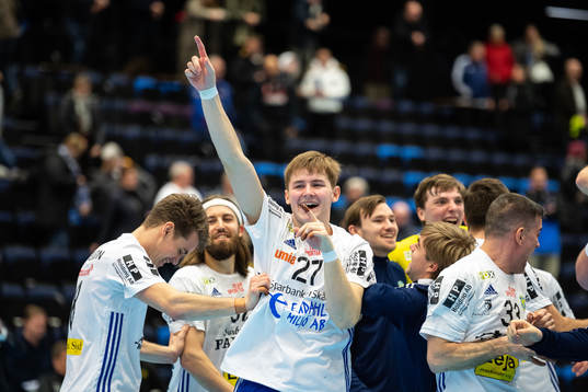 Ystads IFs Kasper Palmar jublar