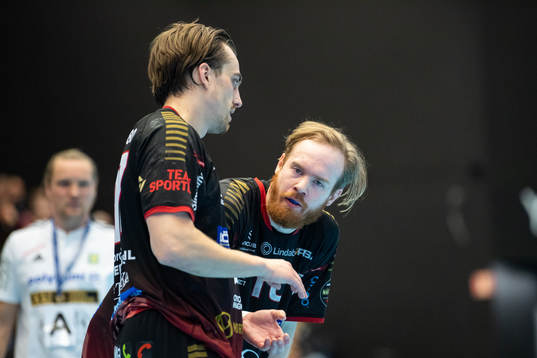 HK Malmös Magnus Persson och Charles Hugoson