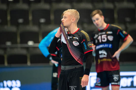 HK Malmös Hampus Jildenbäck deppar