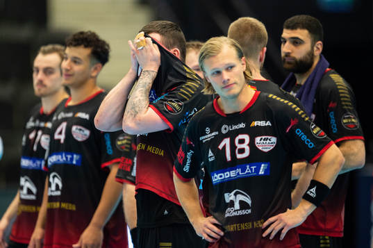 HK Malmös Tim Hilding deppar