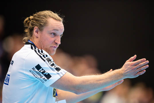 Ystads IFs tränare Oscar Carlén