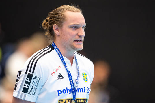 Ystads IFs tränare Oscar Carlén