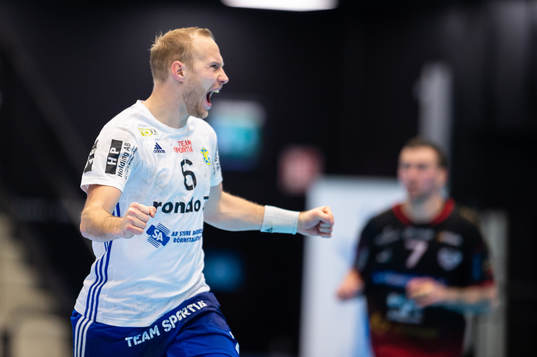 Ystads IFs Jakob Nygren jublar