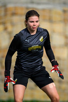 Målvakt Lisa Hall